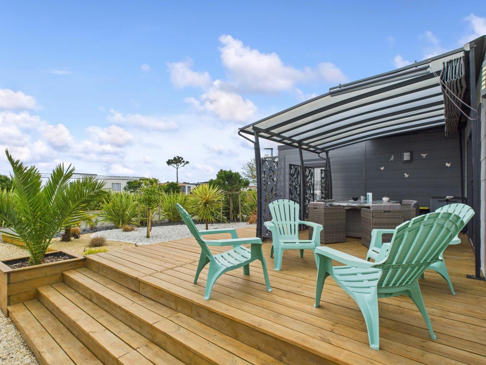 Joli Chalet Pour 6 - Domaine Avec Piscine Bretignolles-sur-Mer Extérieur photo