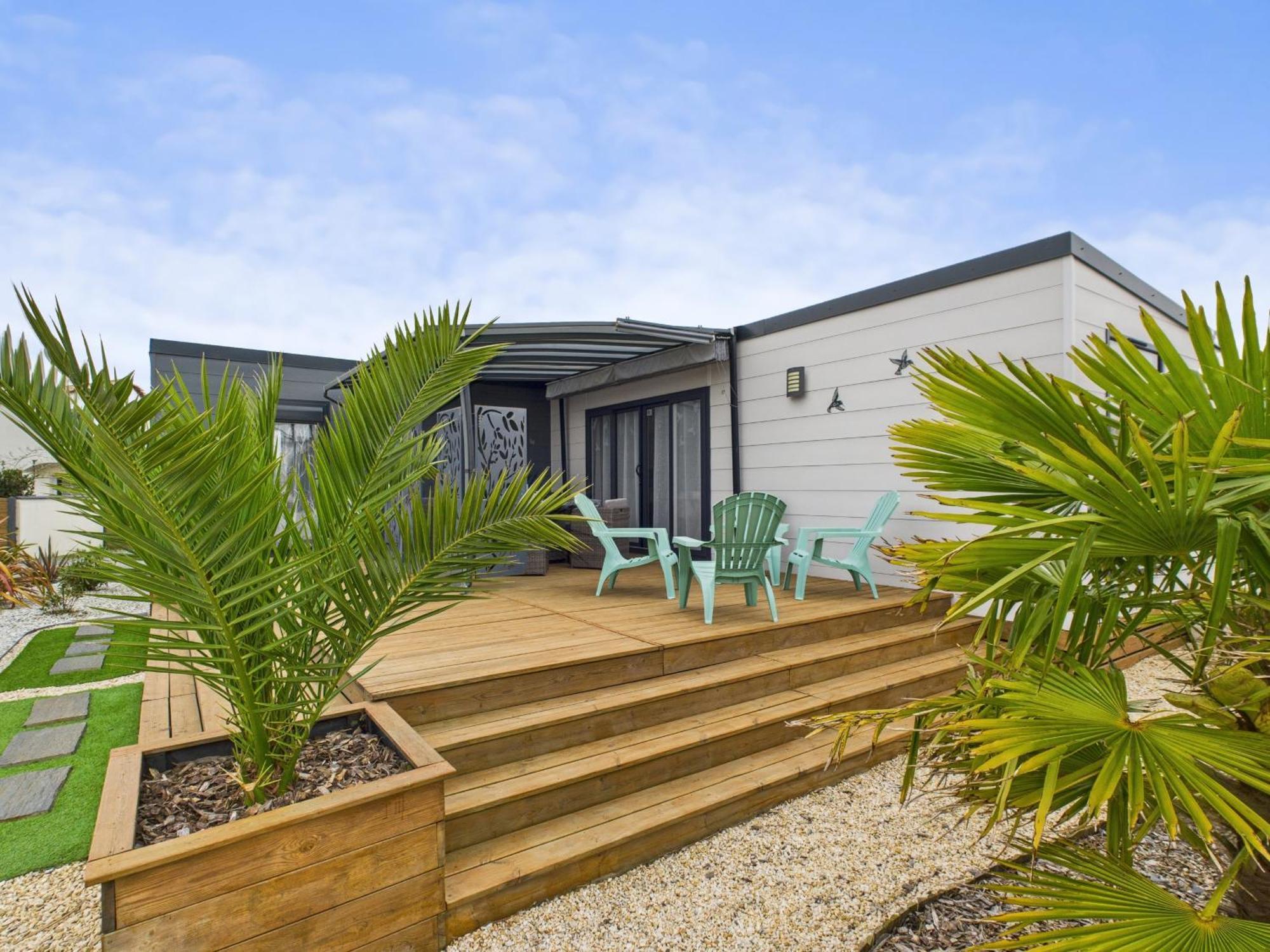 Joli Chalet Pour 6 - Domaine Avec Piscine Bretignolles-sur-Mer Extérieur photo